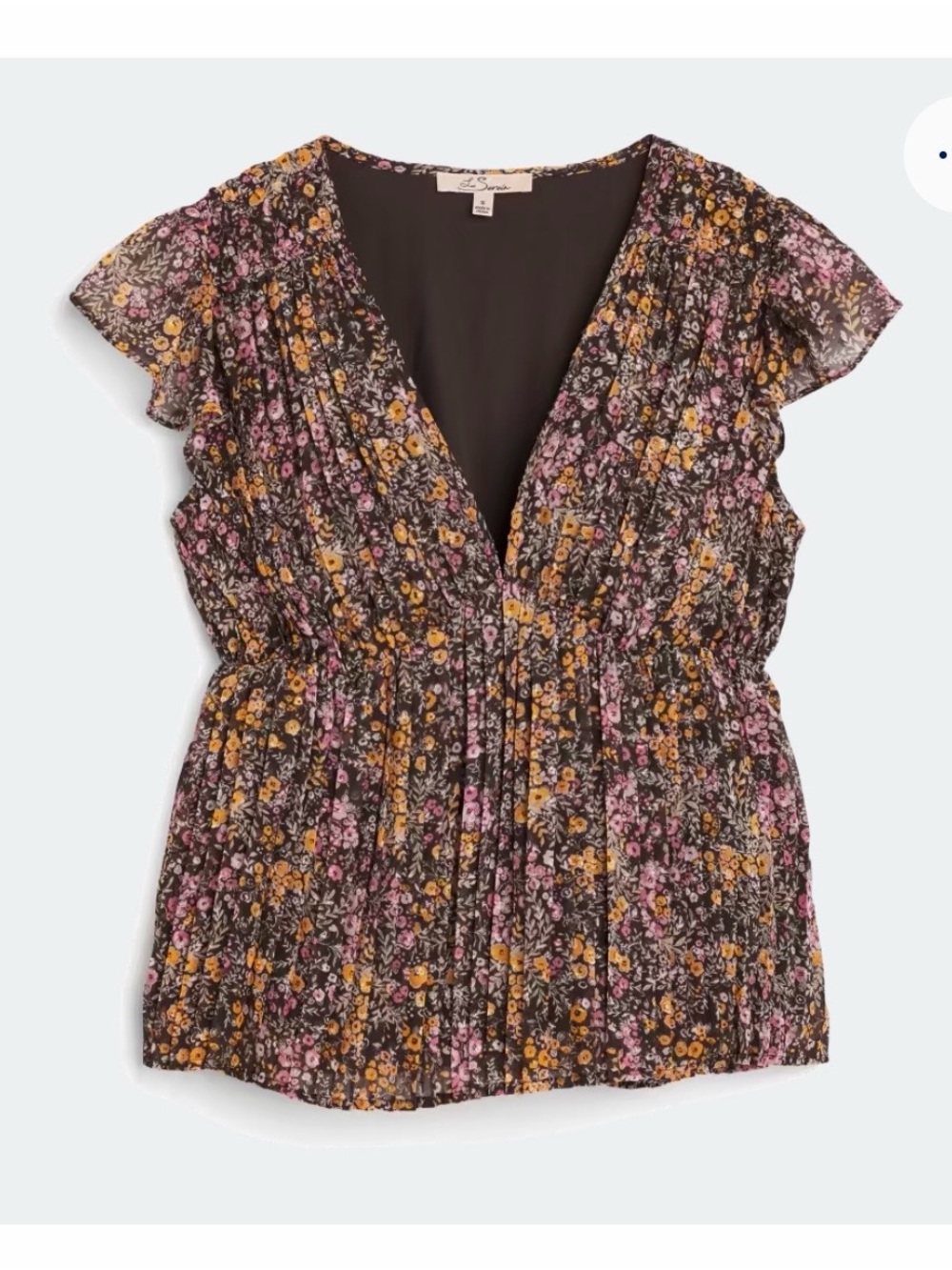 Le Serein NWOT floral top